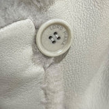 Loro Piana リバーシブルムートンコート FAF9081 クリーム レザー レディース その他アウター