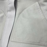 Loro Piana リバーシブルムートンコート FAF9081 クリーム レザー レディース その他アウター