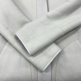 Loro Piana リバーシブルムートンコート FAF9081 クリーム レザー レディース その他アウター