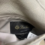 Loro Piana リバーシブルムートンコート FAF9081 クリーム レザー レディース その他アウター