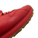 ルイ・ヴィトン LOUIS VUITTON SUPREME ランアウェイ レザースニーカー FD0157 レッド レザー メンズ スニーカー