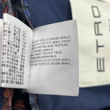 エトロ ETRO 花柄ダウンジャケット 1S288 マルチカラー ナイロン メンズ ダウンジャケット