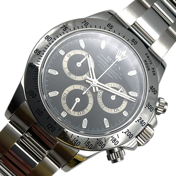 ロレックス ROLEX デイトナ 116520 ブラック ステンレススチール メンズ 腕時計
