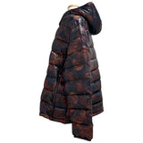 エトロ ETRO 花柄ダウンジャケット 1S288 マルチカラー ナイロン メンズ ダウンジャケット