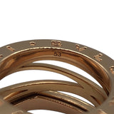 ブルガリ BVLGARI ビーゼロワンレジェンドダイヤリング K18ピンクゴールド K18PG ジュエリー