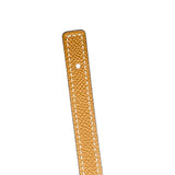 エルメス HERMES コリアドシアンベルトBMM 75cm ブラック/ゴールド スイフト/エプソン レディース ベルト