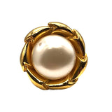 シャネル CHANEL パールイヤリング メタル/フェイクパール アクセサリー