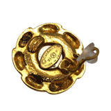 シャネル CHANEL パールイヤリング メタル/フェイクパール アクセサリー