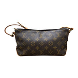 ルイ・ヴィトン LOUIS VUITTON トローター M51240 ブラウン モノグラムキャンバス レディース ショルダーバッグ