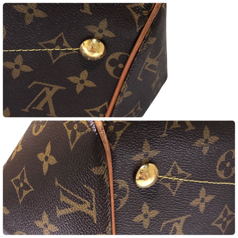 ルイ・ヴィトン LOUIS VUITTON ティヴォリGM M40144 ブラウン モノグラムキャンバス レディース ハンドバッグ