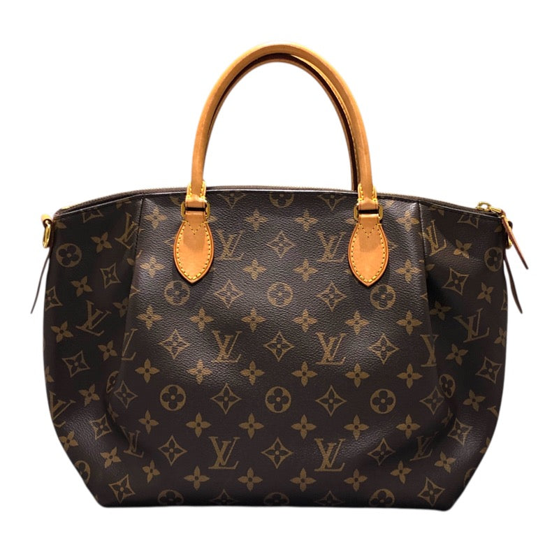 ルイ・ヴィトン LOUIS VUITTON テュレンMM M48814 ブラウン モノグラムキャンバス レディース ショルダーバッグ