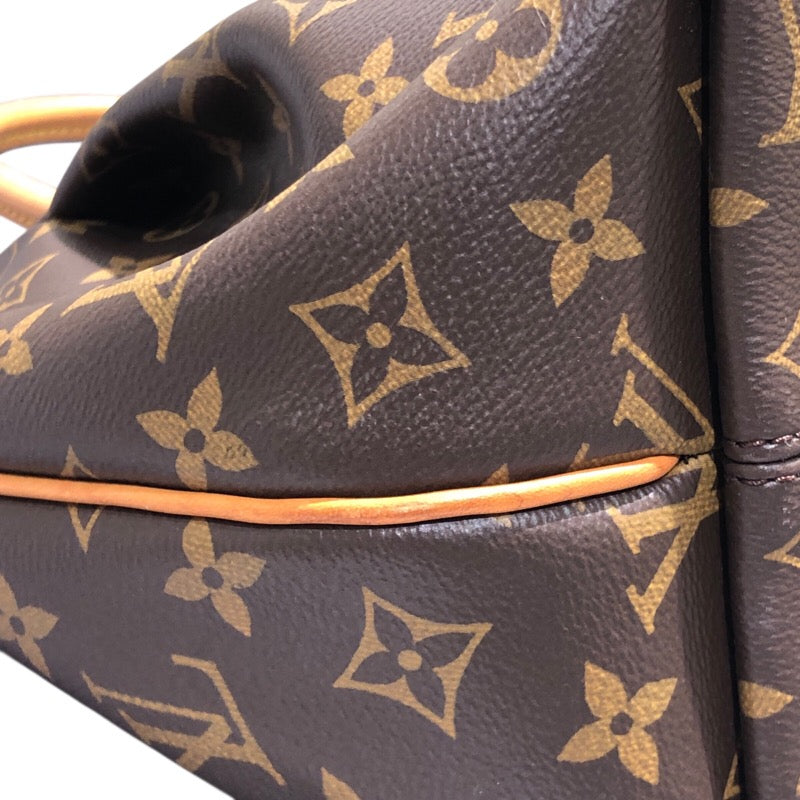 ルイ・ヴィトン LOUIS VUITTON テュレンMM M48814 ブラウン モノグラムキャンバス レディース ショルダーバッグ