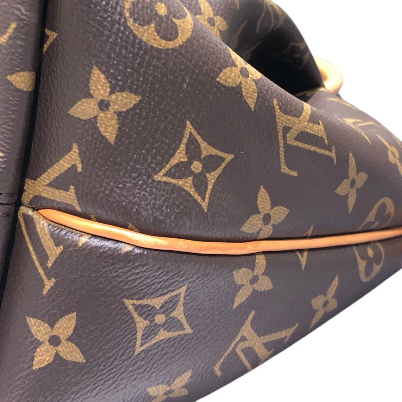 ルイ・ヴィトン LOUIS VUITTON テュレンMM M48814 ブラウン モノグラムキャンバス レディース ショルダーバッグ