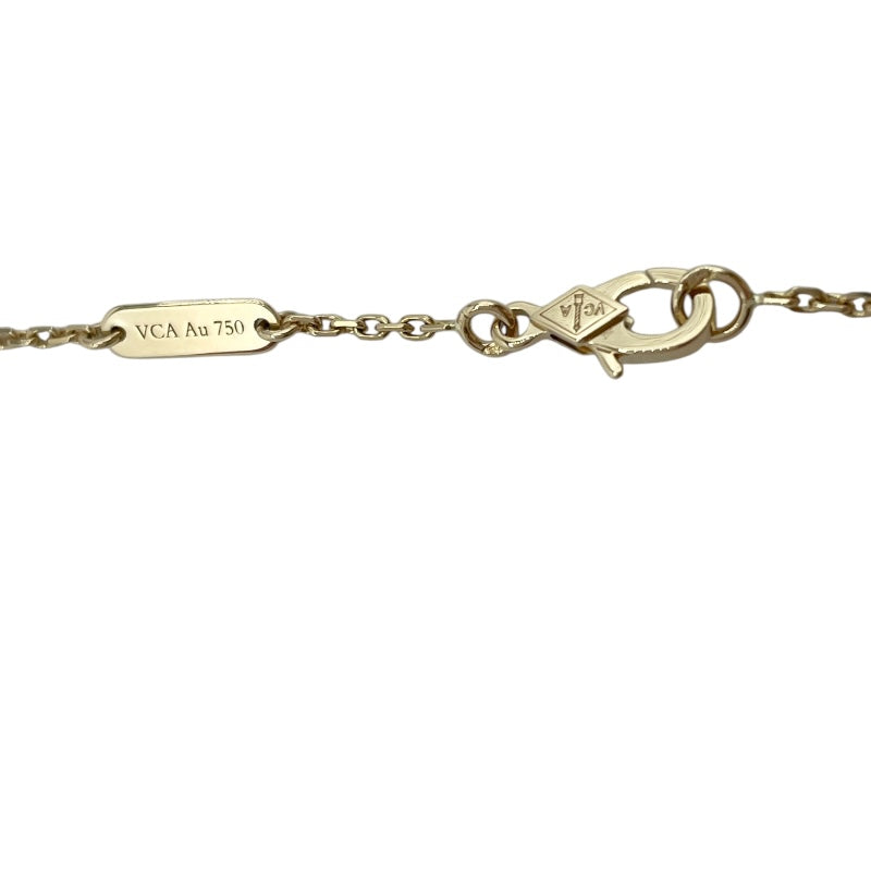 ヴァンクリーフ＆アーペル Van Cleef & Arpels ヴィンテージアルハンブラネックレス ゴールド Au750 ジュエリー