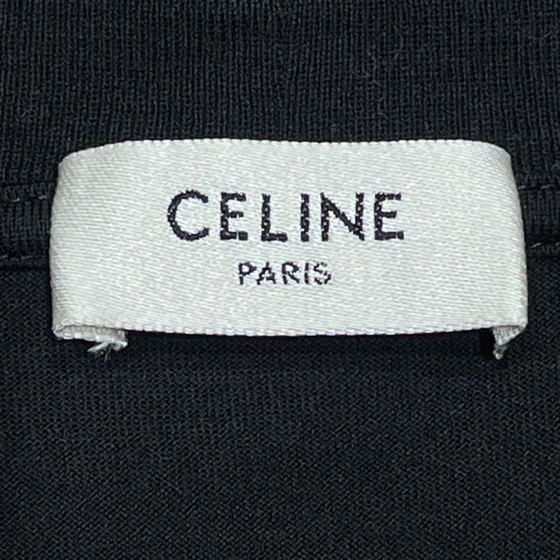 セリーヌ CELINE BOY DOLL ラインストーンロゴTシャツ 2X59C671Q コットン メンズ 半袖Ｔシャツ
