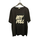 セリーヌ CELINE BOY DOLL ラインストーンロゴTシャツ 2X59C671Q コットン メンズ 半袖Ｔシャツ
