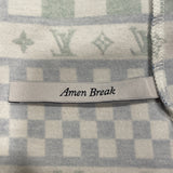 ルイ・ヴィトン LOUIS VUITTON プリーテッドスリムジャージー長袖シャツ HMY70W グリーン コットン メンズ 長袖シャツ