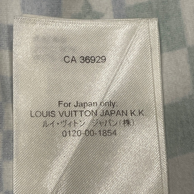 ルイ・ヴィトン LOUIS VUITTON プリーテッドスリムジャージー長袖シャツ HMY70W グリーン コットン メンズ 長袖シャツ