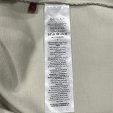 グッチ GUCCI エクストラファインニットフーデッドセーター 784030 グレー ウール メンズ パーカー