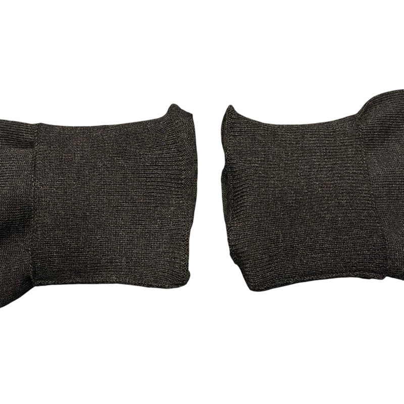 プラダ PRADA バージンウールニットカーディガン DNA959 グレー ウール メンズ カーディガン