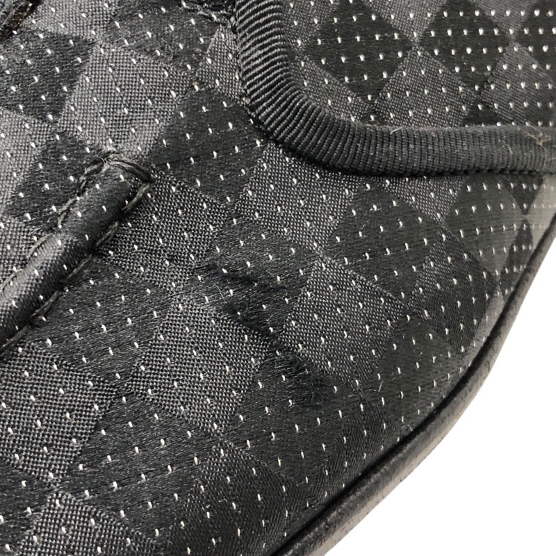 ルイ・ヴィトン LOUIS VUITTON LVロゴ 刺繍ダミエグラフィットローファー ブラック ダミエグラフィットキャンバス メンズ ローファー