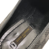 ルイ・ヴィトン LOUIS VUITTON LVロゴ 刺繍ダミエグラフィットローファー ブラック ダミエグラフィットキャンバス メンズ ローファー