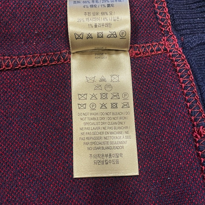 バーバリーロンドン BURBERRY LONDON フロントロゴニットセーター 4045207 ネイビー ウール メンズ セーター