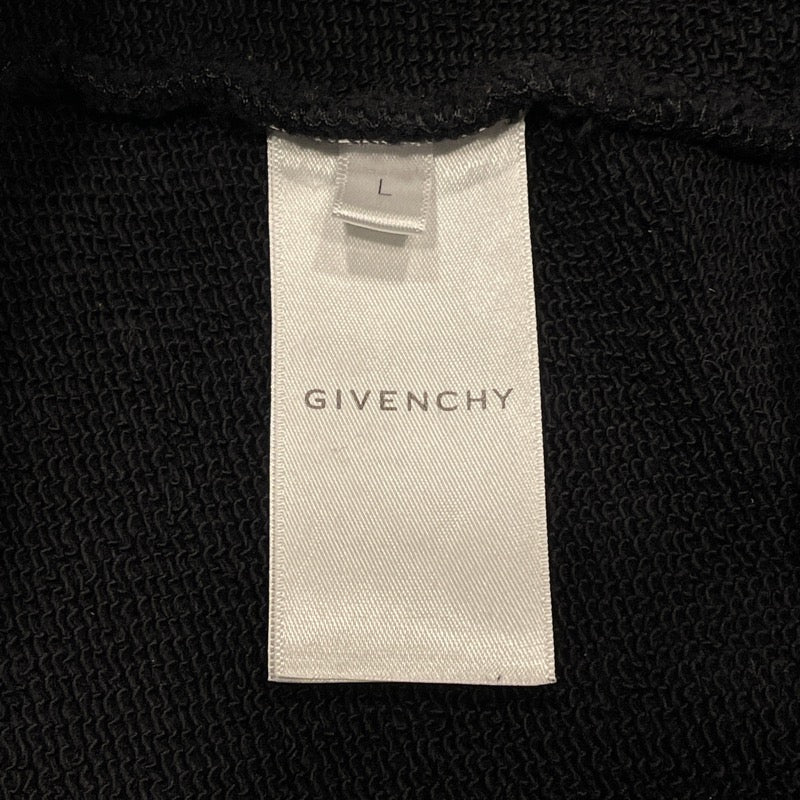 ジバンシィ GIVENCHY ロゴプリントスウェットシャツ BMJOCB3Y6V ブラック コットン メンズ スウェット
