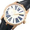 ロジェ・デュブイ ROGER DUBUIS エクスカリバー42 DBEX0351 ホワイト K18PG/革ベルト 自動巻き メンズ 腕時計