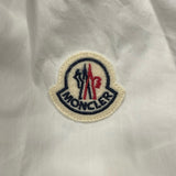 モンクレール MONCLER ロゴワッペン長袖シャツ ホワイト コットン メンズ 長袖シャツ