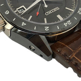 セイコー SEIKO Grand Seiko ブラックセラミックスリミテッドコレクション スプリングドライブGMT SBGE037 ブラック チタン/セラミック 自動巻き メンズ 腕時計