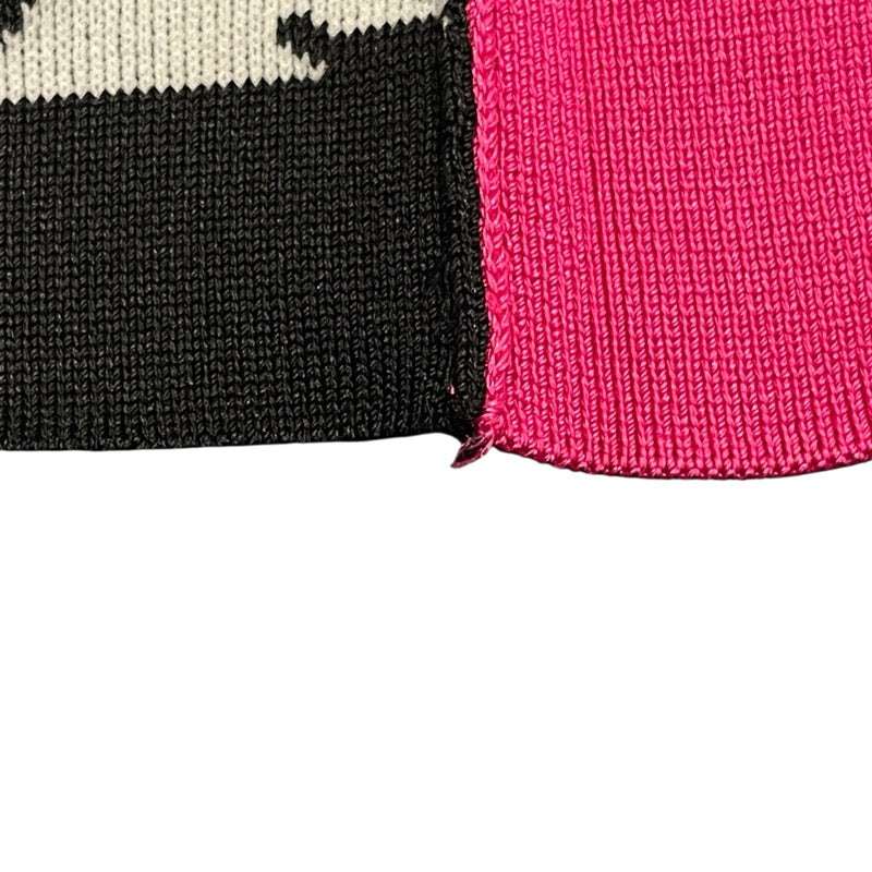 ルイ・ヴィトン LOUIS VUITTON モノグラム総柄ノースリーブワンピース FNKD05 ブラック シルク レディース ワンピース