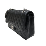 シャネル CHANEL マトラッセ25 AO1112 ブラック　シルバー金具 キャビア レディース ショルダーバッグ