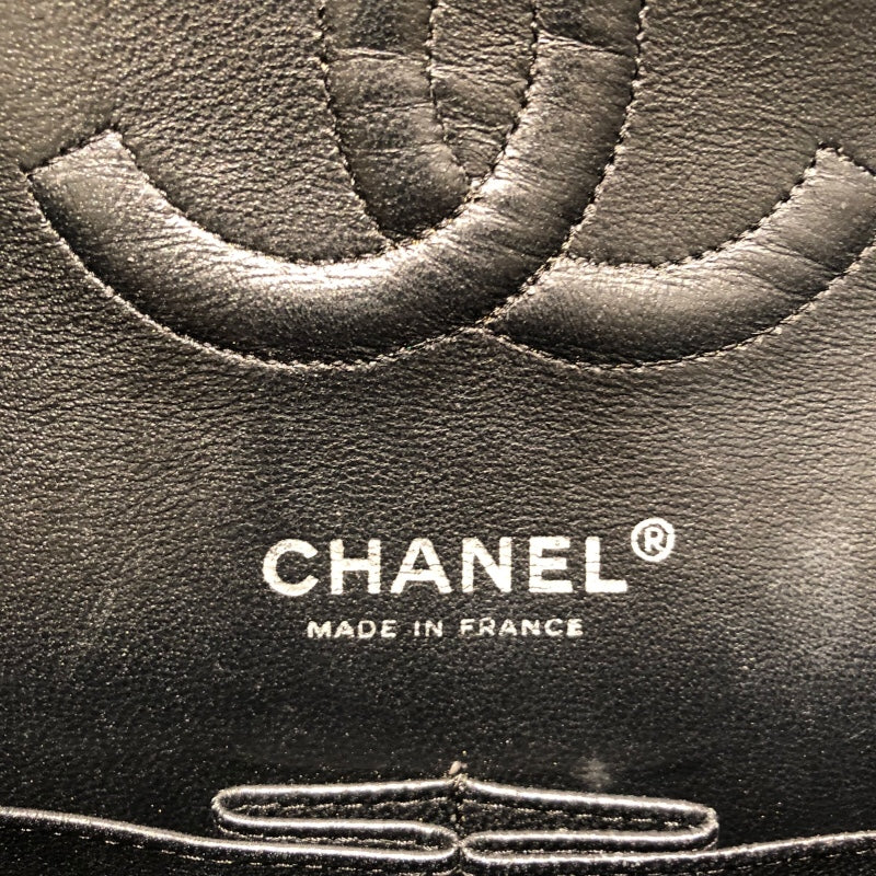 シャネル CHANEL マトラッセ25 AO1112 ブラック　シルバー金具 キャビア レディース ショルダーバッグ