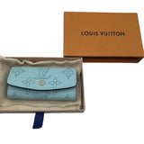 ルイ・ヴィトン LOUIS VUITTON ミュルティクレ４ M83504 ミネラルブルー マヒナ レディース キーケース