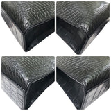 ルイ・ヴィトン LOUIS VUITTON サックプラ エキゾチックレザー N94718 ブラック クロコダイル ユニセックス ハンドバッグ