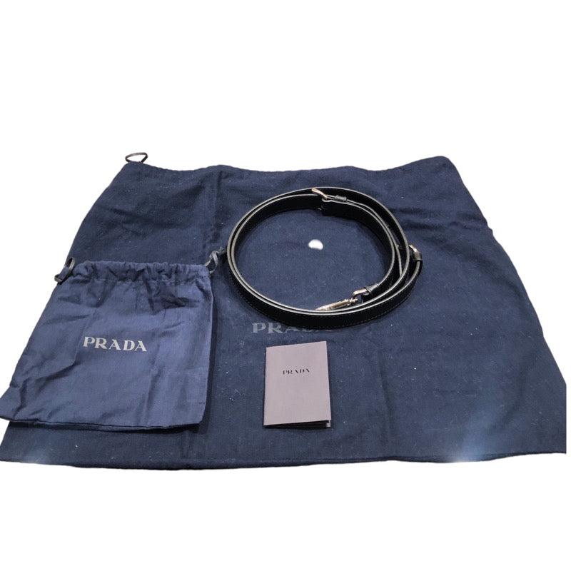 プラダ PRADA サフィアーノ ビジネスバッグ 2VE011 ブラック サフィアーノ メンズ ビジネスバッグ