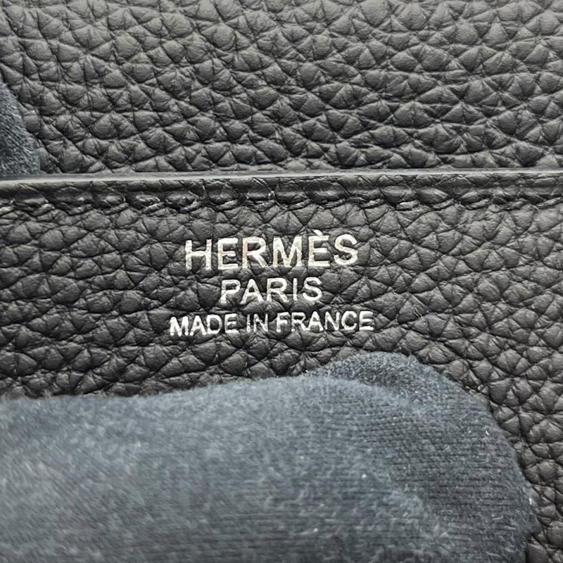 エルメス HERMES ケリー32 C刻印 ブラック シルバー金具 トゴ レディース ハンドバッグ