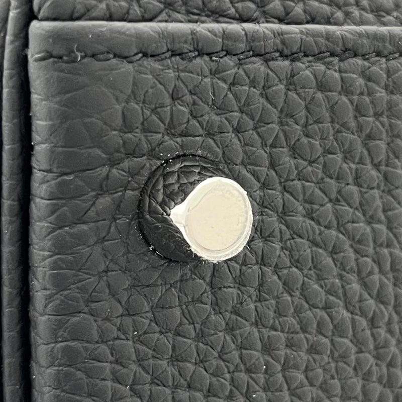 エルメス HERMES ケリー32 C刻印 ブラック シルバー金具 トゴ レディース ハンドバッグ