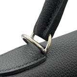 エルメス HERMES ケリー32 C刻印 ブラック シルバー金具 トゴ レディース ハンドバッグ