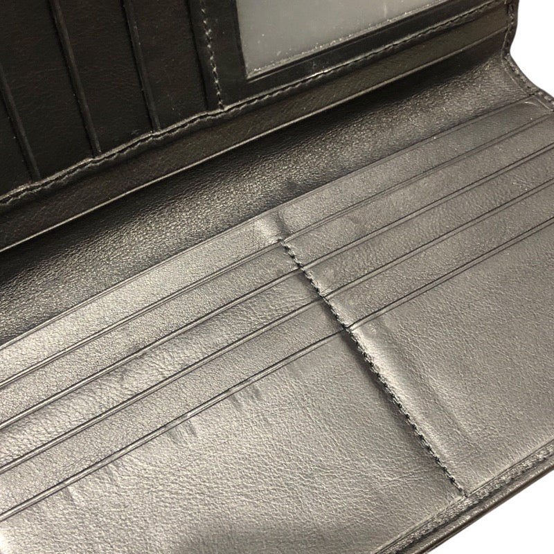 グッチ GUCCI ロングウォレット 449364 ブラック レザー メンズ 長財布