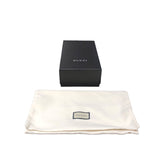 グッチ GUCCI ロングウォレット 449364 ブラック レザー メンズ 長財布