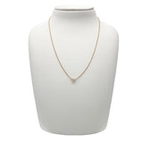 ティファニー TIFFANY＆CO バイザヤード ネックレス 0.20ct K18YG/ダイヤモンド ジュエリー