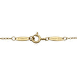 ティファニー TIFFANY＆CO バイザヤード ネックレス 0.20ct K18YG/ダイヤモンド ジュエリー