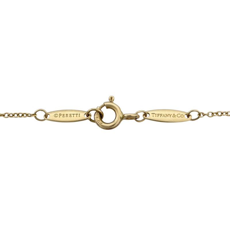 ティファニー TIFFANY＆CO バイザヤード ネックレス 0.20ct K18YG/ダイヤモンド ジュエリー