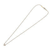 ティファニー TIFFANY＆CO バイザヤード ネックレス 0.20ct K18YG/ダイヤモンド ジュエリー