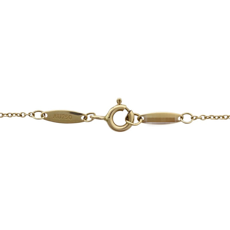 ティファニー TIFFANY＆CO バイザヤード ネックレス 0.20ct K18YG/ダイヤモンド ジュエリー