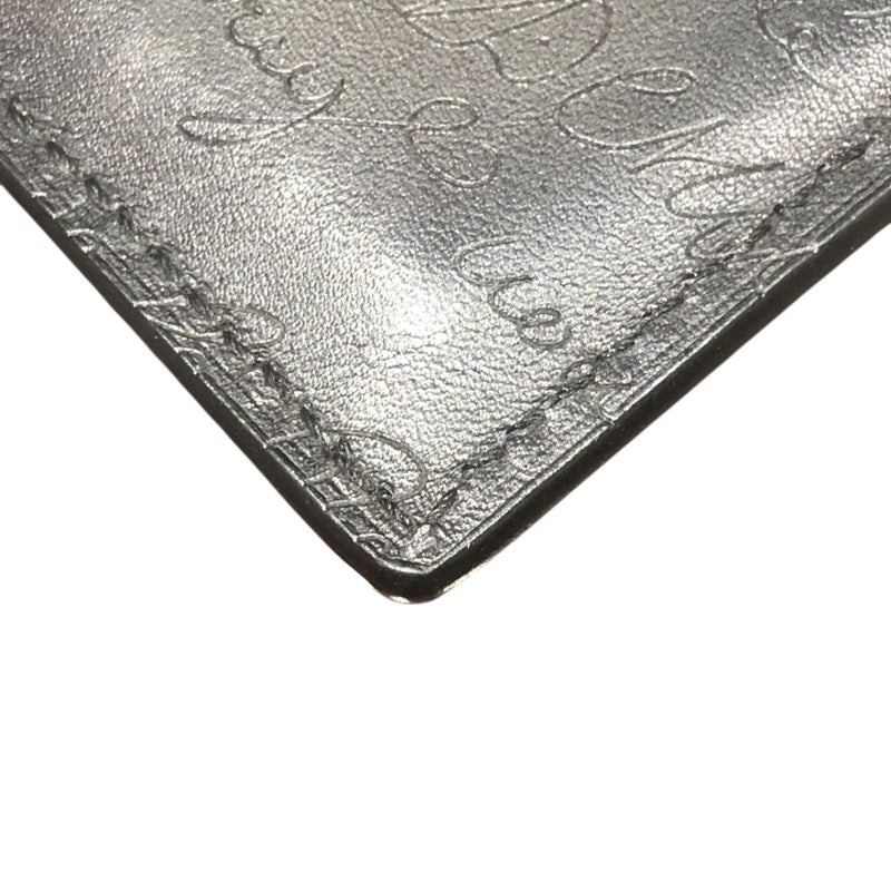 ベルルッティ Berluti カリグラフィ カードケース N235725 ブラック レザー メンズ カードケース