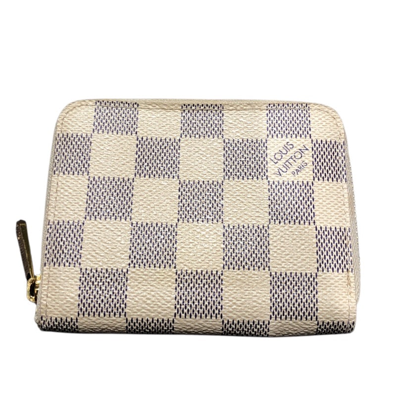 ルイ・ヴィトン LOUIS VUITTON ジッピーコインパース N63069 ダミエアズール ダミエアズール ユニセックス コインケース