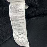 グッチ GUCCI ロゴプリントスウェットパーカー 475374 ブラック コットン メンズ パーカー